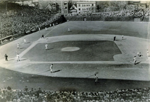1945 World Series action